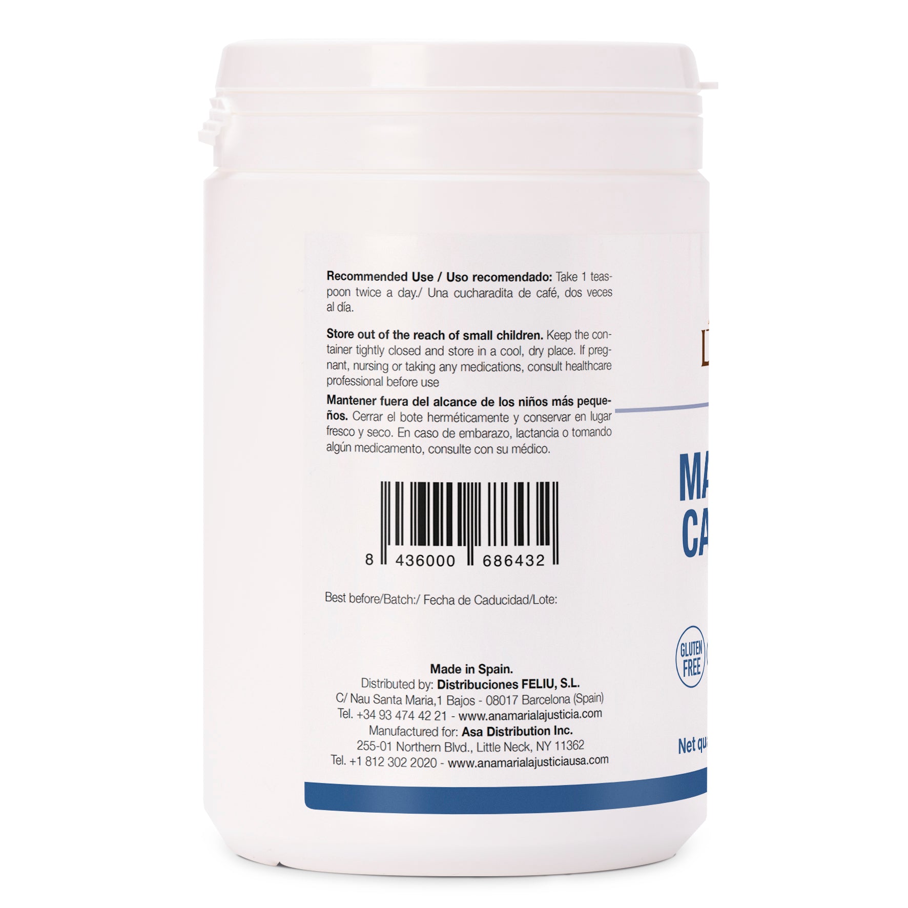 magnesium carbonate carbonato de magnesio halal kosher powder polvo