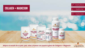 We present collagen with magnesium line of products. They are great for stronger and healthier nails, stronger hair and it acts as a natural anti-aging for your skin. Collagen + Magnesium
