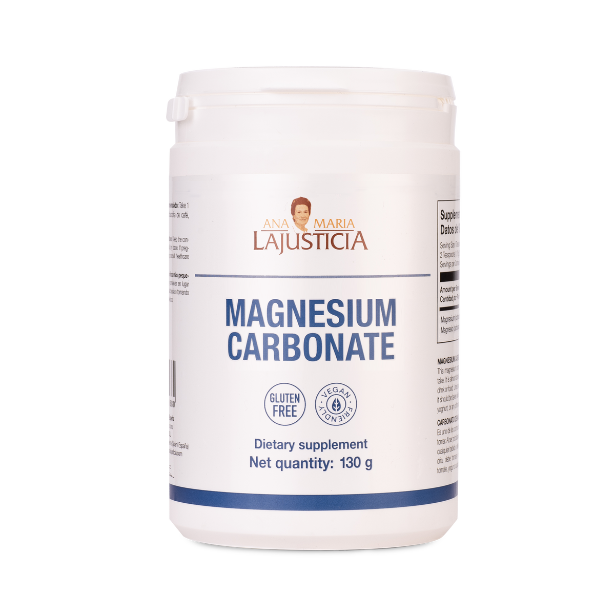 Carbonato de Magnesio - Ana María Lajusticia - 130 g