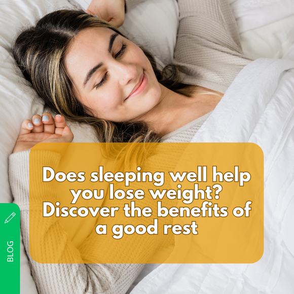 Does sleeping well help you lose weight? Discover the benefits of a good rest