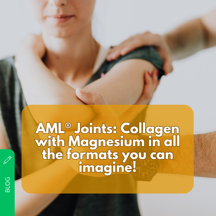 AML® Joints: Collagen with Magnesium in all the formats you can imagine!