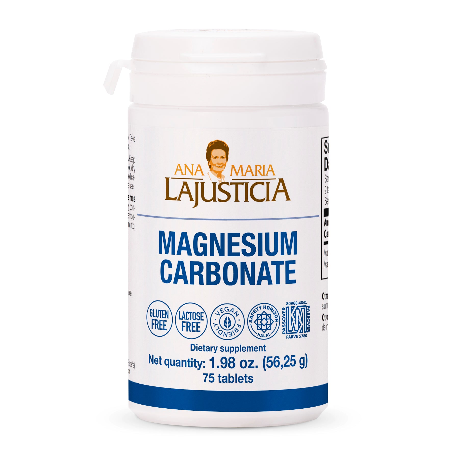 magnesium carbonate carbonato de magnesio halal kosher