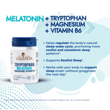 TRYPTOPHAN WITH MELATONIN, MAGNESIUM AND VITAMIN B6