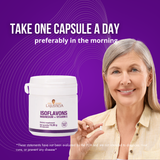 Magnesium and vitamin E with soy isoflavones – high quality women’s supplement – antioxidant and muscle function support