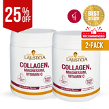 2 PACK: Collagen with Magnesium and Vitamin C | Strawberry Flavour