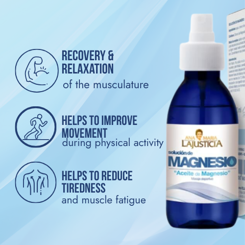 magnesium oil solution in a spray format fast absorption muscle relief spray