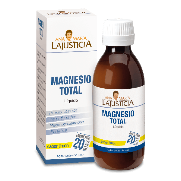 magnesio total liquido sabor limon 