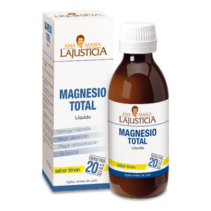 MAGNESIO TOTAL LÍQUIDO DURANTE 20 DÍAS | SABOR LIMÓN